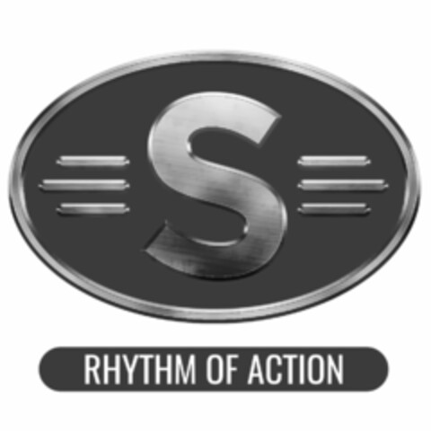 S RHYTHM OF ACTION Logo (USPTO, 29.11.2017)