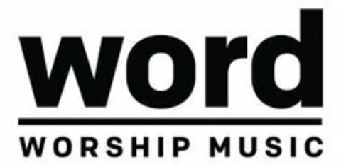 WORD WORSHIP MUSIC Logo (USPTO, 25.04.2018)