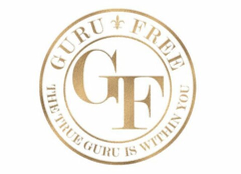 GURU FREE GF THE TRUE GURU IS WITHIN YOU Logo (USPTO, 22.06.2018)