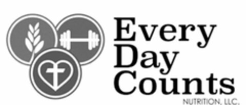 EVERY DAY COUNTS NUTRITION, LLC. Logo (USPTO, 09/19/2018)