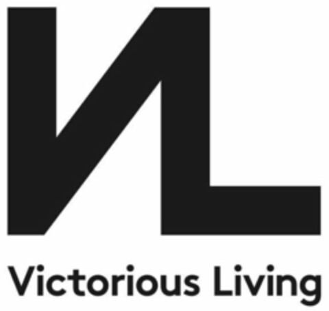 VL VICTORIOUS LIVING Logo (USPTO, 02/25/2019)