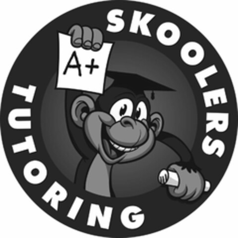 SKOOLERS TUTORING A+ Logo (USPTO, 24.04.2019)