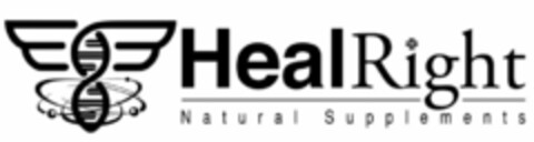 HEALRIGHT NATURAL SUPPLEMENTS Logo (USPTO, 07.08.2019)