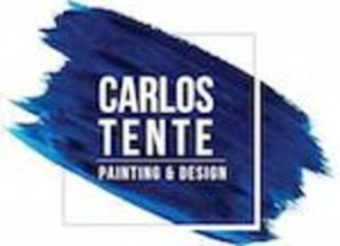 CARLOS TENTE PAINTING & DESIGN Logo (USPTO, 24.10.2019)