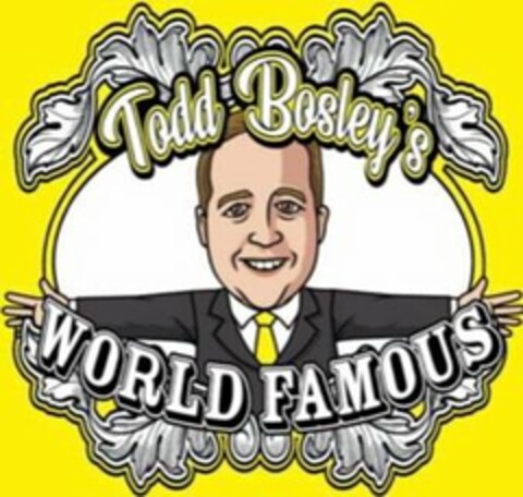 TODD BOSLEY'S WORLD FAMOUS Logo (USPTO, 11/22/2019)