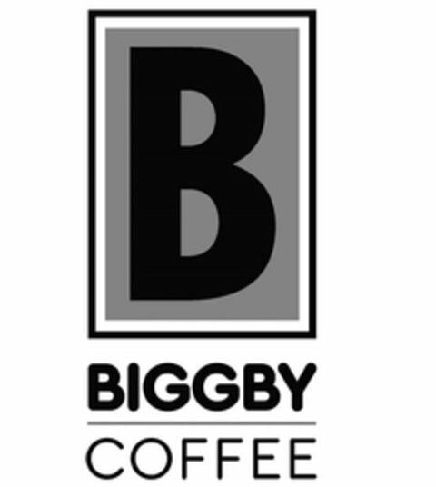 B BIGGBY COFFEE Logo (USPTO, 02/10/2020)