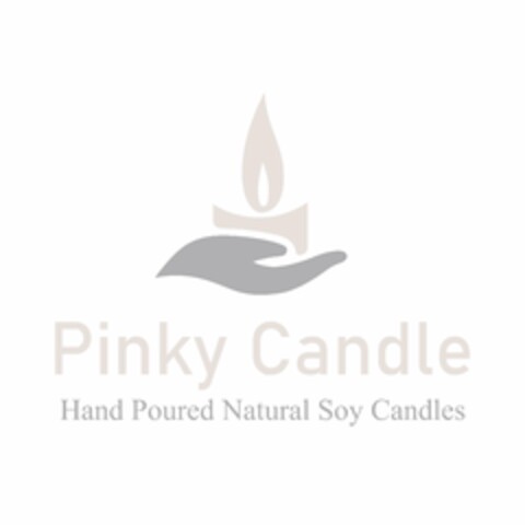 PINKY CANDLES HAND POURED NATURAL SOY CANDLES Logo (USPTO, 16.04.2020)
