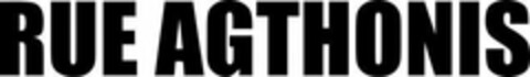 RUE AGTHONIS Logo (USPTO, 03.07.2020)