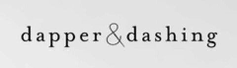 DAPPER & DASHING Logo (USPTO, 07.07.2020)
