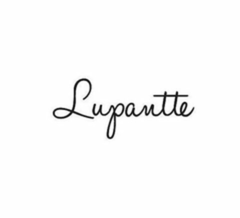 LUPANTTE Logo (USPTO, 08/03/2020)