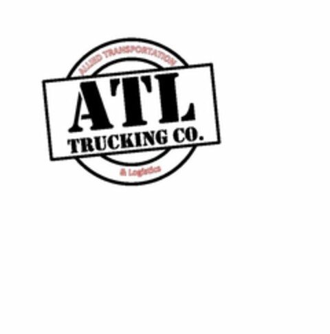 ALLIED TRANSPORTATION & LOGISTICS ATL TRUCKING CO. Logo (USPTO, 17.09.2020)