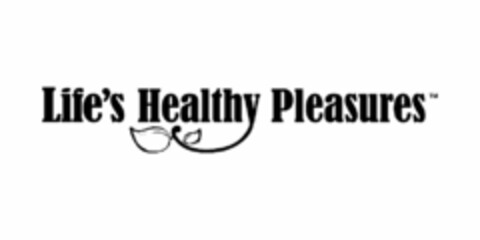 LIFE'S HEALTHY PLEASURES Logo (USPTO, 01/28/2009)