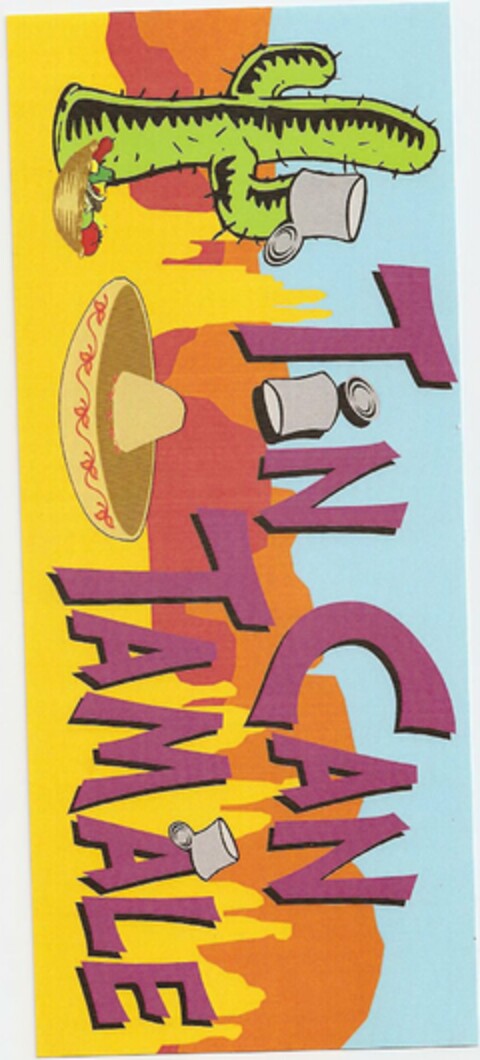 TIN CAN TAMALE Logo (USPTO, 07.08.2009)