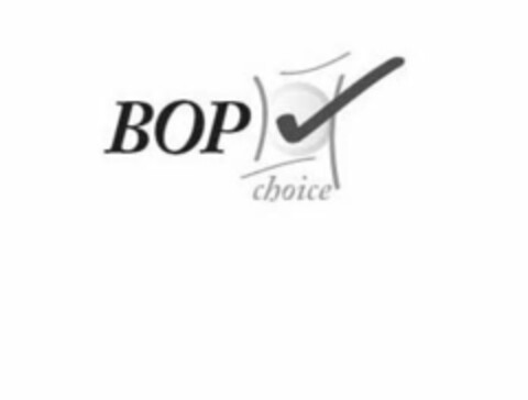 BOP CHOICE Logo (USPTO, 08/20/2009)