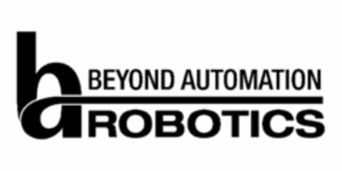 BA BEYOND AUTOMATION ROBOTICS Logo (USPTO, 01.09.2009)