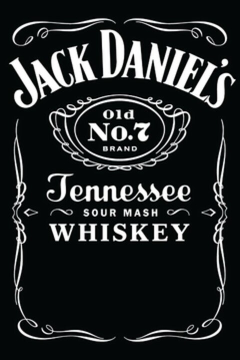 JACK DANIEL'S TENNESSEE WHISKEY OLD NO. 7 BRAND SOUR MASH Logo (USPTO, 20.04.2010)