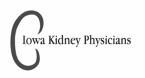 IOWA KIDNEY PHYSICIANS Logo (USPTO, 27.01.2011)