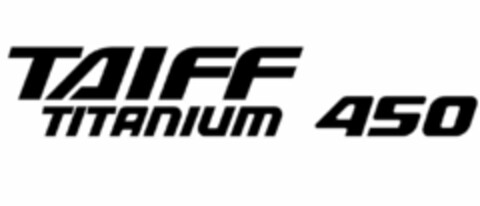 TAIFF TITANIUM 450 Logo (USPTO, 04.02.2011)