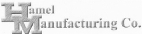 HAMEL MANUFACTURING CO. Logo (USPTO, 10/17/2011)