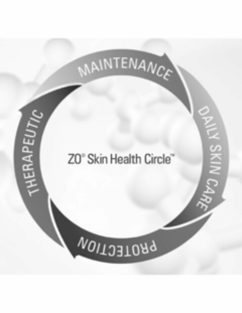 ZO SKIN HEALTH CIRCLE MAINTENANCE DAILYSKIN CARE PROTECTION THERAPEUTIC Logo (USPTO, 20.10.2011)