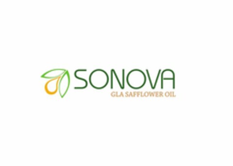 SONOVA GLA SAFFLOWER OIL Logo (USPTO, 02.02.2012)