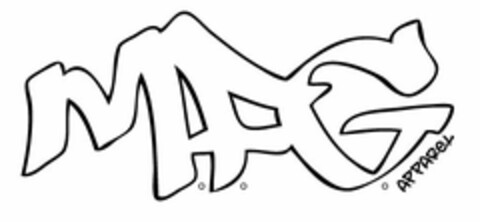 M.F.G. APPAREL Logo (USPTO, 17.04.2012)