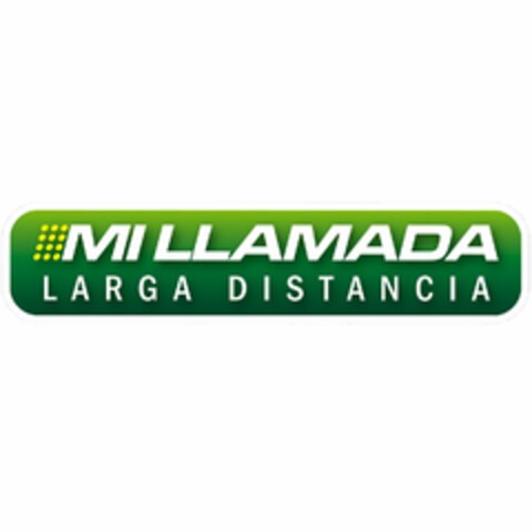 MI LLAMADA LARGA DISTANCIA Logo (USPTO, 24.09.2012)