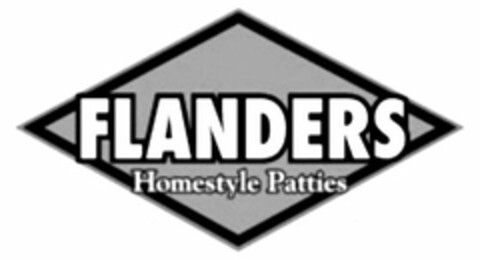 FLANDERS HOMESTYLE PATTIES Logo (USPTO, 26.06.2013)