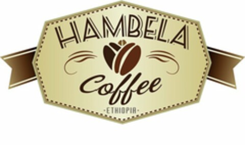 HAMBELA COFFEE ETHIOPIA Logo (USPTO, 06.09.2013)