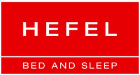 HEFEL BED AND SLEEP Logo (USPTO, 21.11.2014)