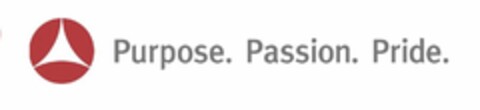 PURPOSE. PASSION. PRIDE. Logo (USPTO, 03/31/2015)