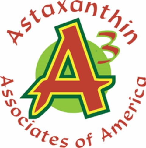 ASTAXANTHIN ASSOCIATES OF AMERICA A3 Logo (USPTO, 16.06.2015)