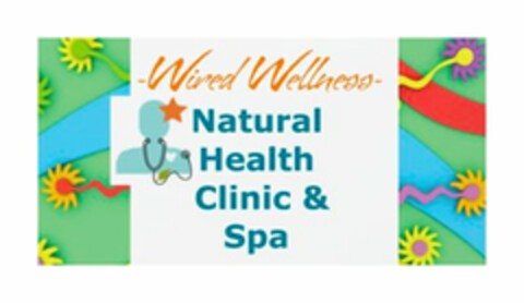 WIRED WELLNESS NATURAL HEALTH CLINIC AND SPA Logo (USPTO, 03/15/2016)