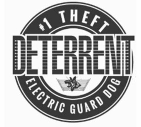 # 1 THEFT DETERRENT ELECTRIC GUARD DOG Logo (USPTO, 25.04.2016)