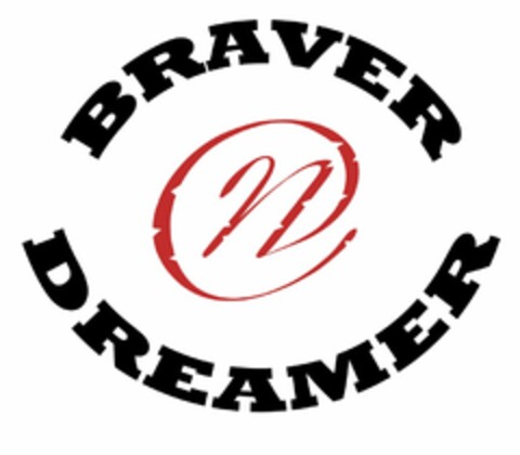 BRAVER N DREAMER Logo (USPTO, 15.06.2016)