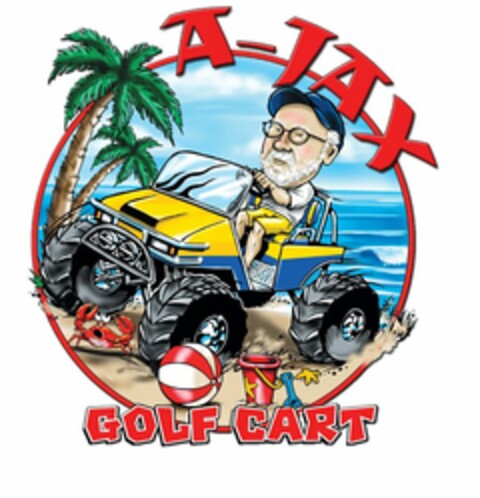 A-JAX GOLF CART Logo (USPTO, 04.01.2017)