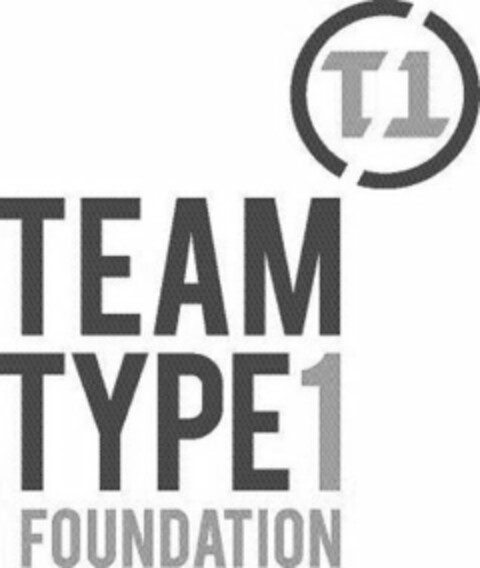 T1 TEAM TYPE 1 FOUNDATION Logo (USPTO, 27.09.2017)