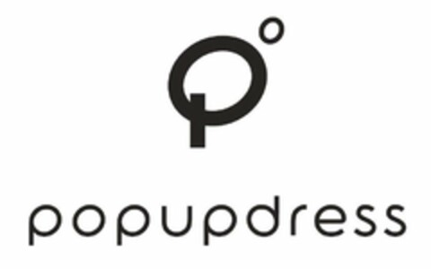 PO POP UP DRESS Logo (USPTO, 23.05.2018)