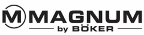 M MAGNUM BY BÖKER Logo (USPTO, 10/07/2018)