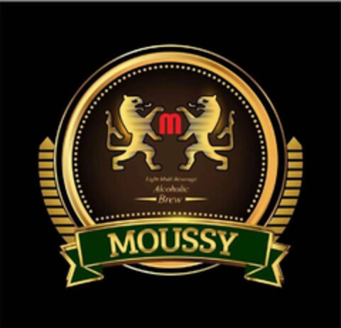 M LIGHT MULTI BEVERAGE ALCOHOLIC BREW  MOUSSY Logo (USPTO, 07.11.2018)