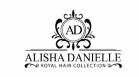 ALISHA DANIELLE ROYAL HAIR COLLECTION AD Logo (USPTO, 01.12.2018)