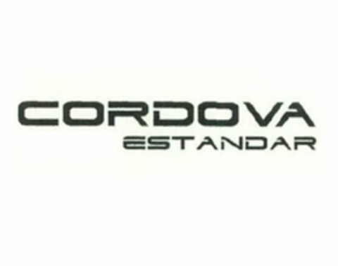 CORDOVA ESTANDAR Logo (USPTO, 14.12.2018)