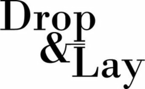 DROP & LAY Logo (USPTO, 14.03.2019)