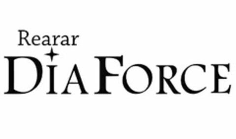 REARAR DIA FORCE Logo (USPTO, 29.04.2019)