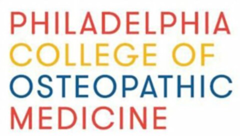 PHILADELPHIA COLLEGE OF OSTEOPATHIC MEDICINE Logo (USPTO, 10.07.2019)