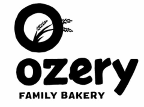 O OZERY FAMILY BAKERY Logo (USPTO, 07/24/2019)