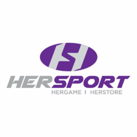 HS HERSPORT HERGAME | HERSTORE Logo (USPTO, 02/05/2020)