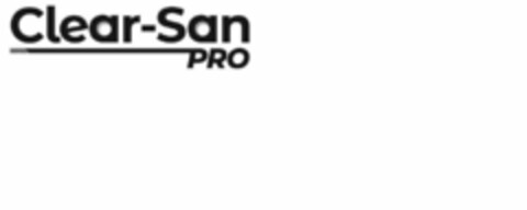 CLEAR-SAN PRO Logo (USPTO, 12.05.2020)