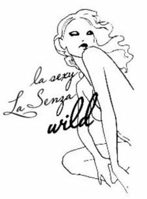 LA SEXY LA SENZA WILD Logo (USPTO, 16.06.2010)