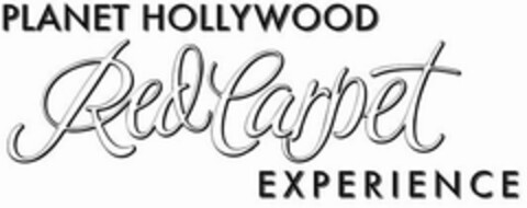 PLANET HOLLYWOOD RED CARPET EXPERIENCE Logo (USPTO, 03/29/2011)